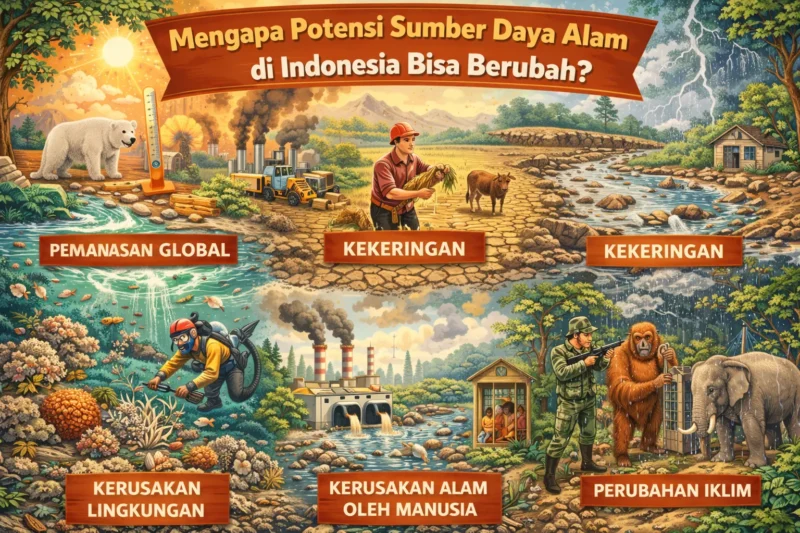 Mengapa Potensi Sumber Daya Alam di Indonesia Bisa Berubah?