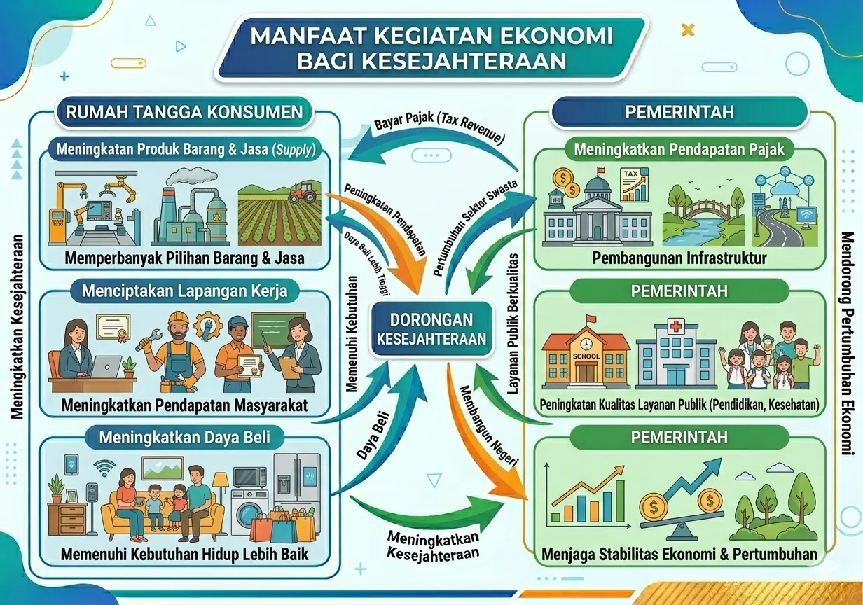 Manfaat Kegiatan Ekonomi bagi Kesejahteraan (ft.istimewa)