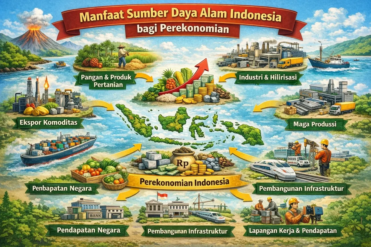 Manfaat Sumber Daya Alam Indonesia bagi Perekonomian (ft.istimewa)