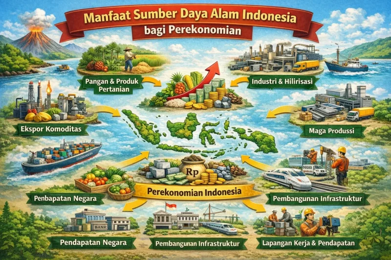 Manfaat Sumber Daya Alam Indonesia bagi Perekonomian