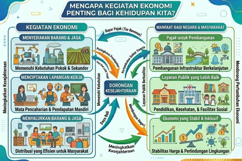 Mengapa Kegiatan Ekonomi Penting bagi Kehidupan Kita?