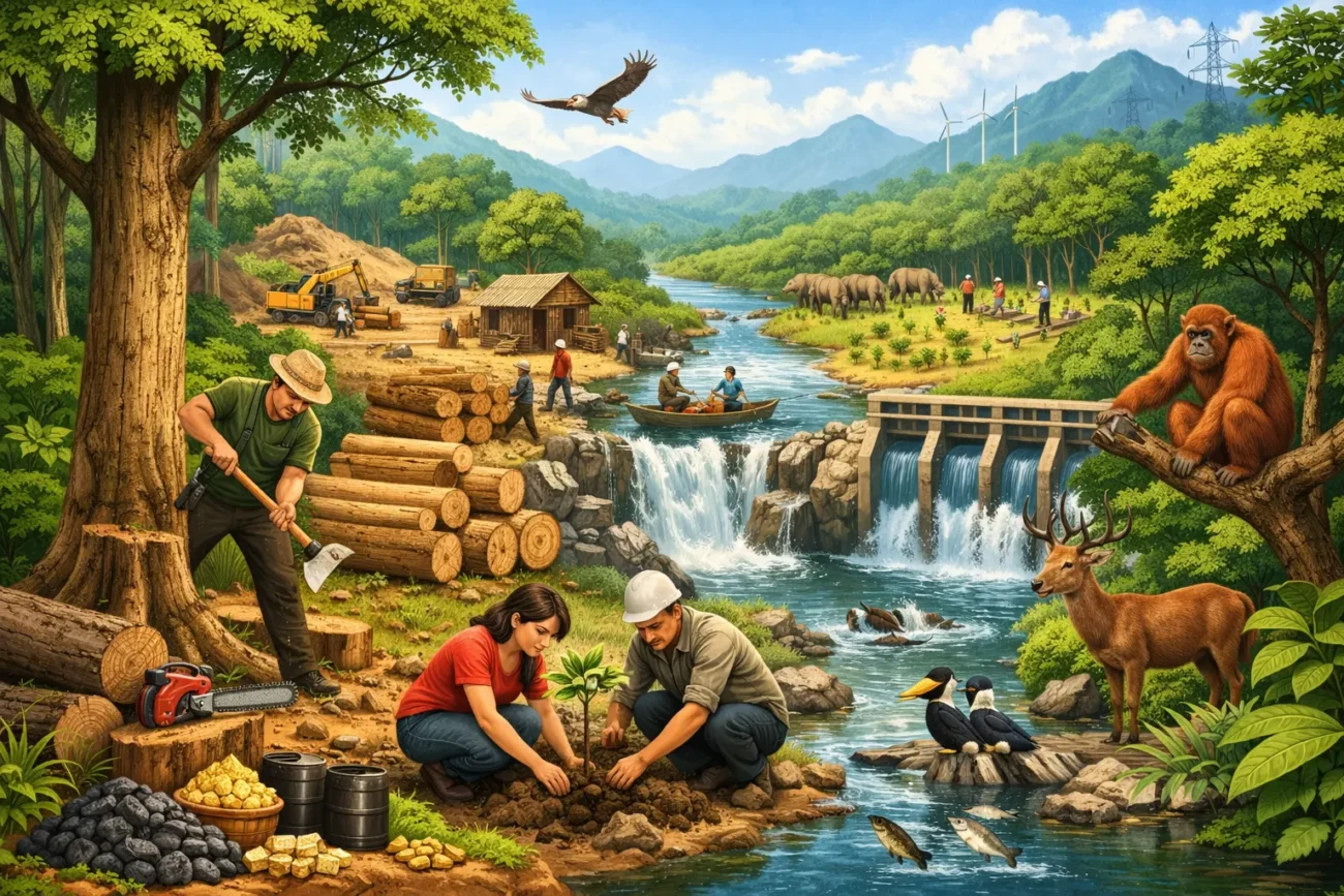 Hutan sebagai Sumber Daya Alam yang Penting (ft.istimewa)