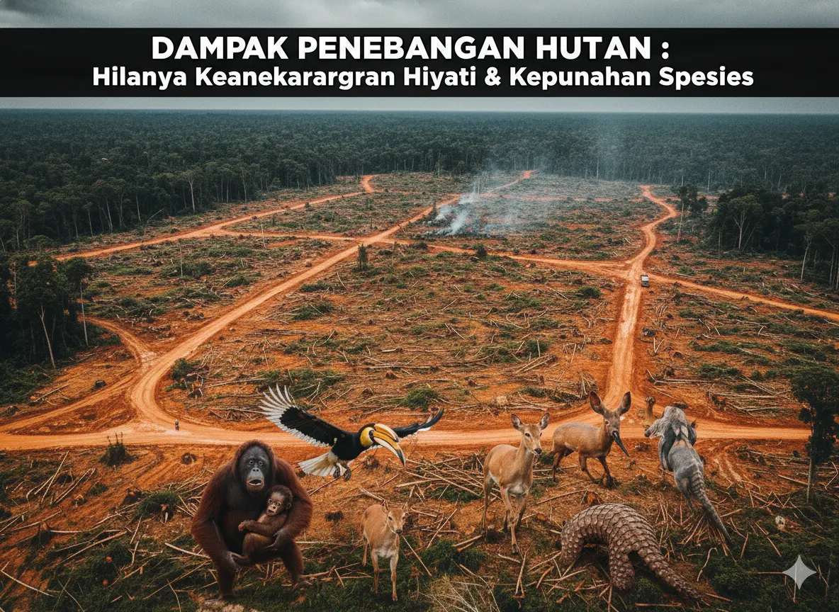 Penebangan Hutan dan Dampaknya bagi Potensi Alam Indonesia (ft.istimewa)