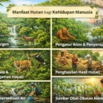 Manfaat Hutan bagi Kehidupan Manusia (ft.istimewa)