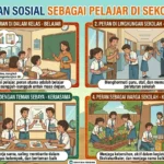 Peran Sosial sebagai Pelajar di Sekolah (ft.istimewa)