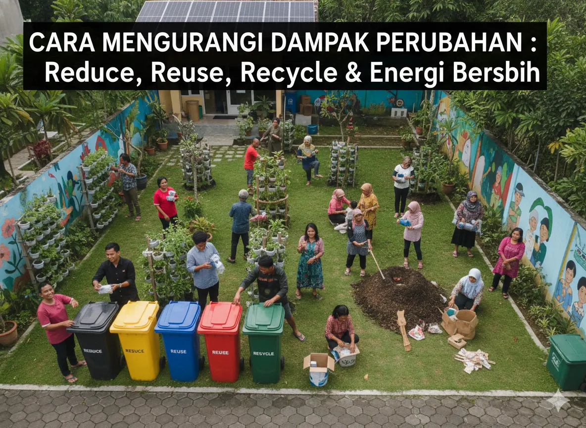 Cara Mengurangi Dampak Perubahan Potensi Sumber Daya Alam (ft.istimewa)