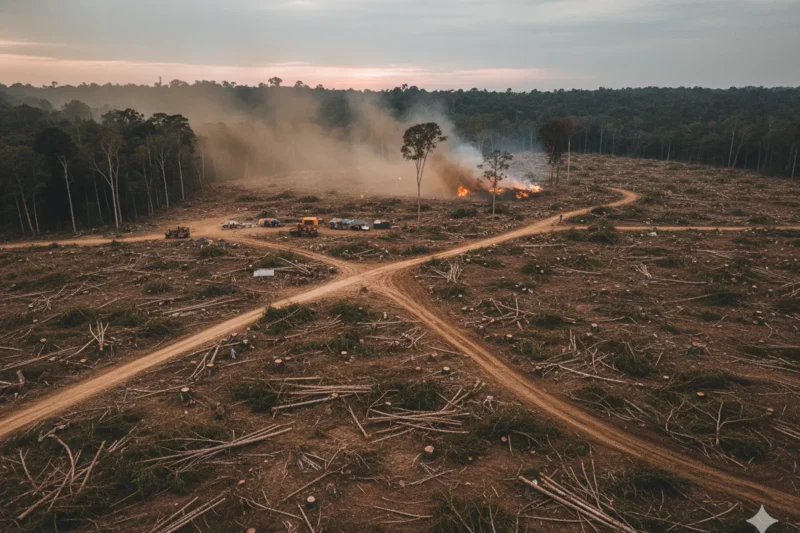 Dampak Penebangan Hutan Secara Liar
