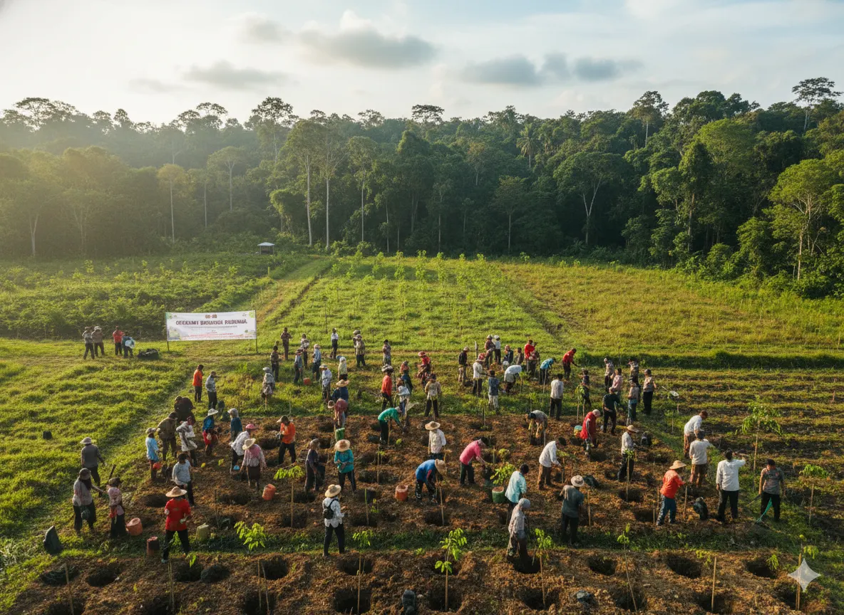 Upaya Pelestarian Hutan di Indonesia (ft.istimewa)