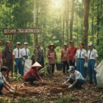 Peran Masyarakat dan Pelajar dalam Menjaga Hutan (ft.istimewa)