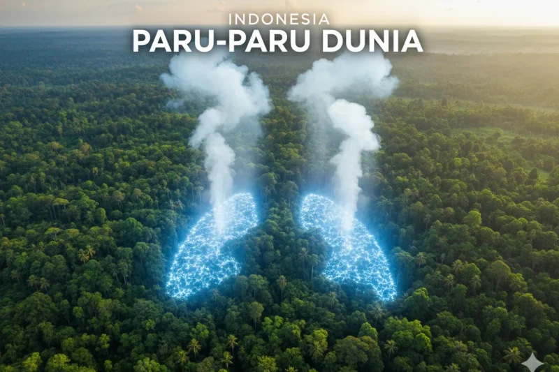 Hutan Indonesia sebagai Paru-Paru Dunia