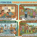 Dampak Peran Sosial terhadap Keharmonisan Masyarakat (ft.istimewa)