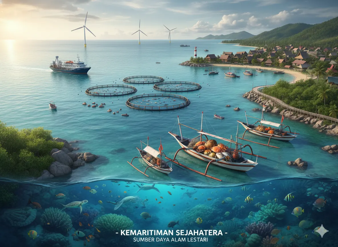 Sumber Daya Alam Kemaritiman: Pengertian, Jenis, dan Manfaatnya bagi Indonesia (AiStudio)