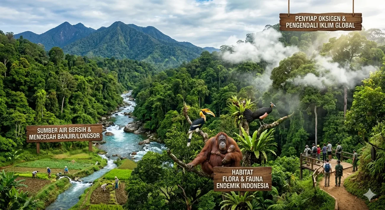 Peran Hutan Lindung dalam Menjaga Keseimbangan Alam (ft.istimewa)