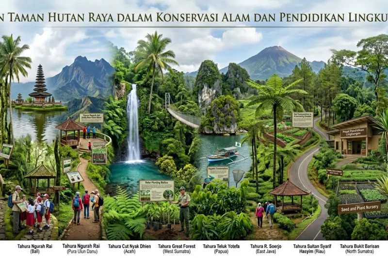Peran Taman Hutan Raya dalam Konservasi Alam dan Pendidikan Lingkungan