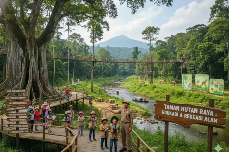 Taman Hutan Raya sebagai Destinasi Wisata Edukasi dan Rekreasi Alam