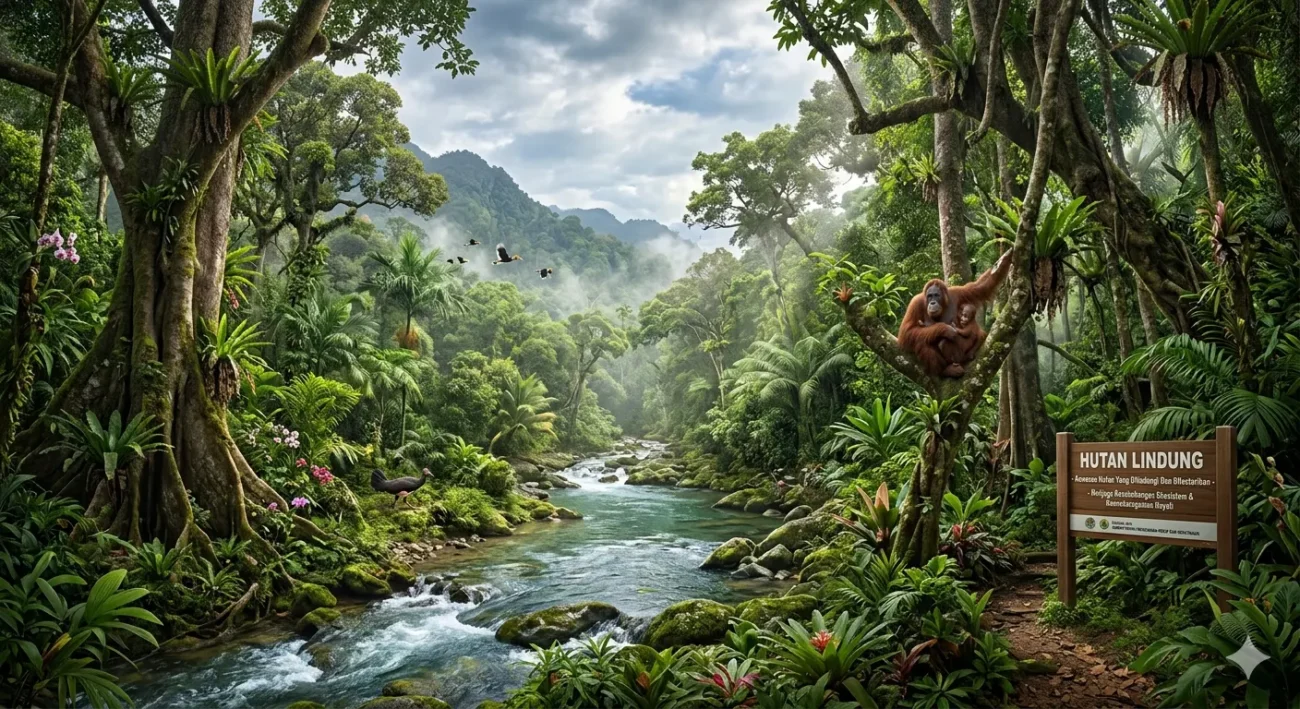 Hutan Lindung di Indonesia: Persebaran dan Contohnya (ft.istimewa)