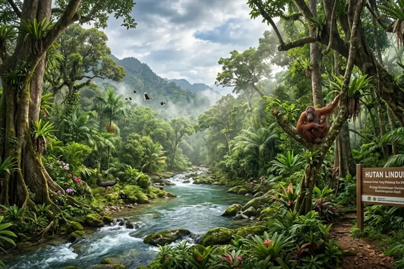 Hutan Lindung di Indonesia: Persebaran dan Contohnya