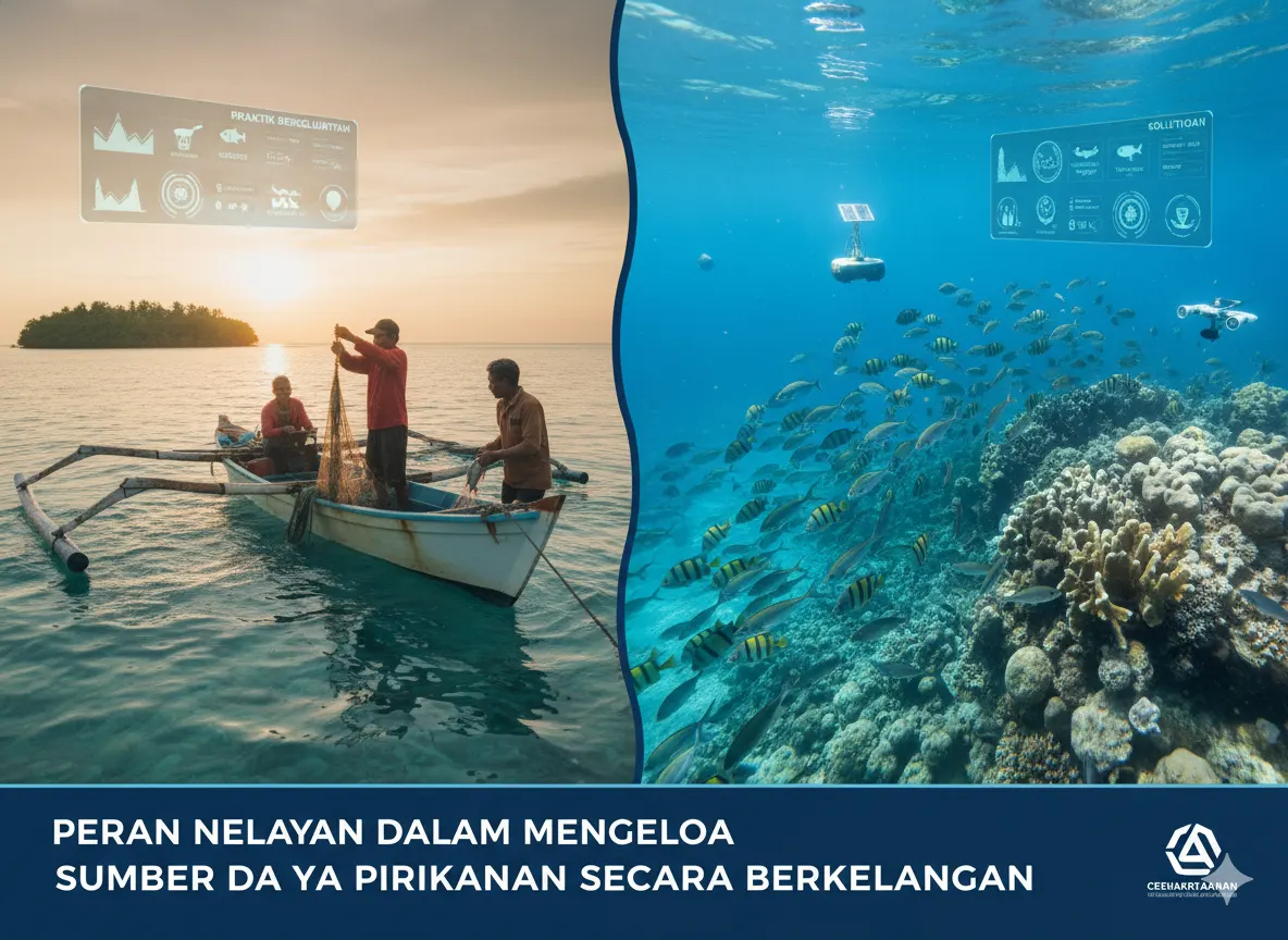 Peran Nelayan dalam Mengelola Sumber Daya Perikanan Secara Berkelanjutan (AiStudio)