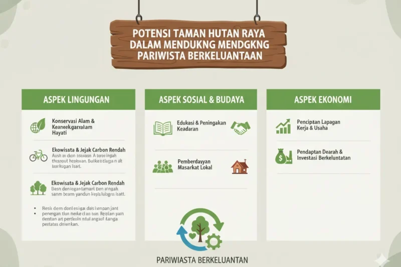 Potensi Taman Hutan Raya dalam Mendukung Pariwisata Berkelanjutan