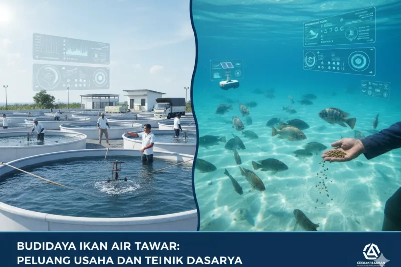 Budidaya Ikan Air Tawar: Peluang Usaha dan Teknik Dasarnya