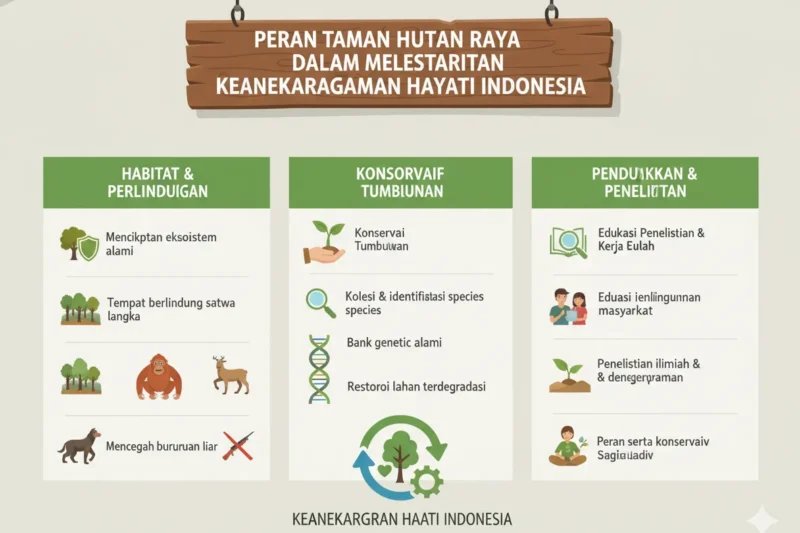Peran Taman Hutan Raya dalam Melestarikan Keanekaragaman Hayati Indonesia