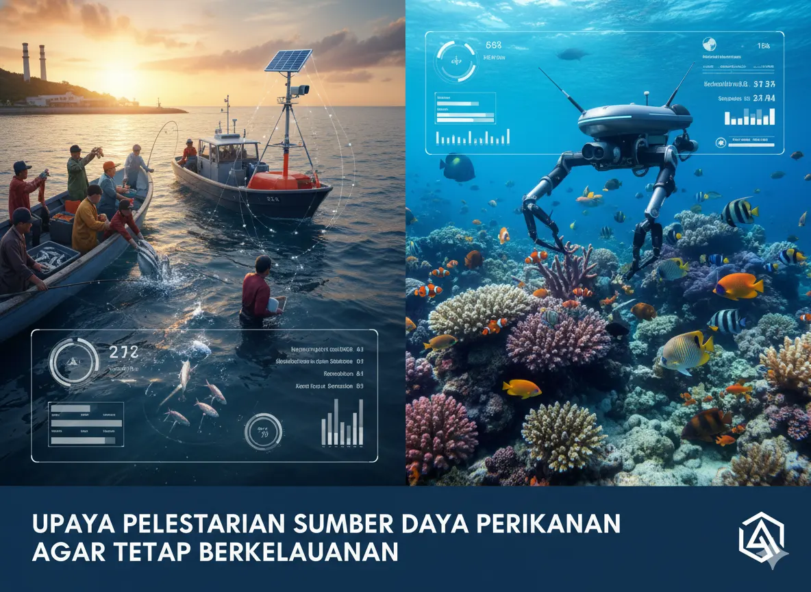 Upaya Pelestarian Sumber Daya Perikanan agar Tetap Berkelanjutan (AiStudio)