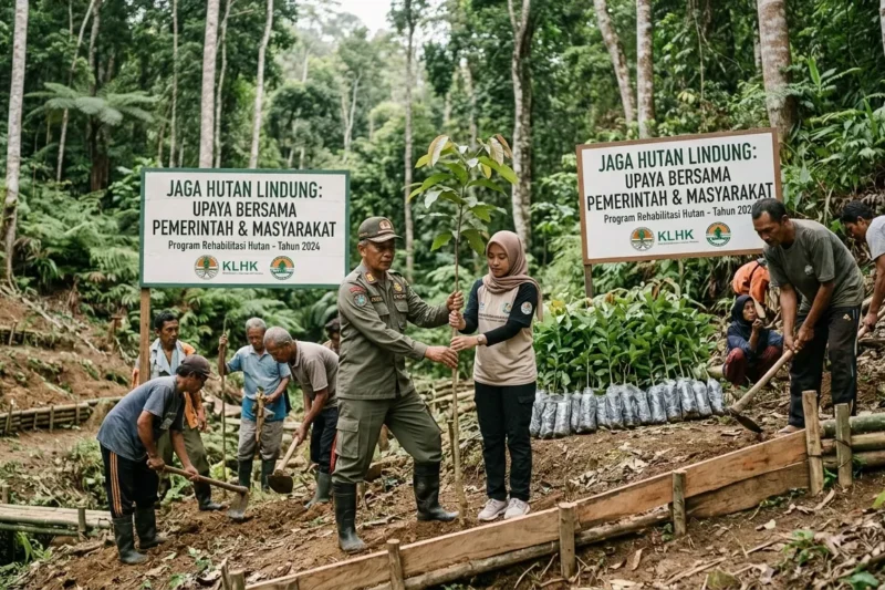 Upaya Pemerintah dan Masyarakat dalam Menjaga Hutan Lindung
