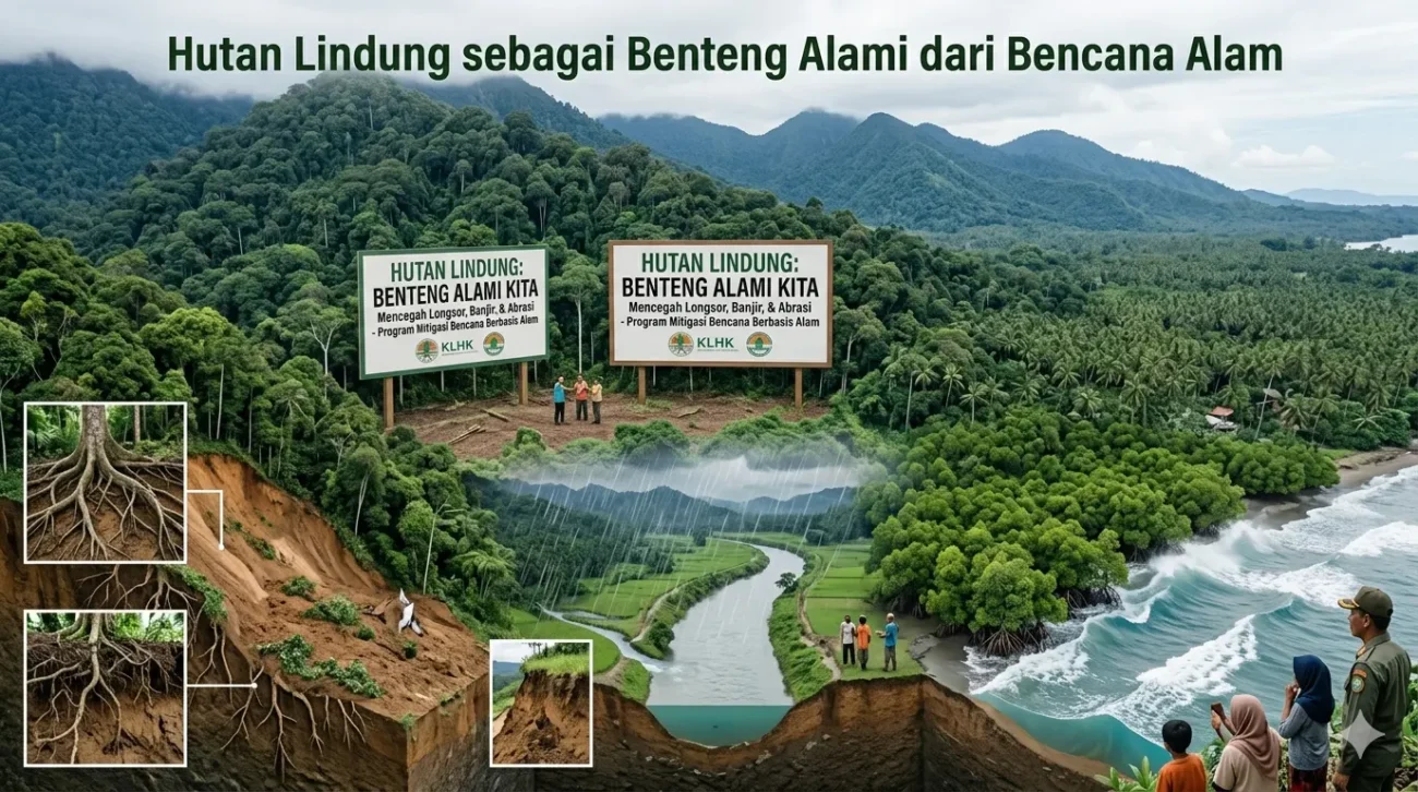 Hutan Lindung sebagai Benteng Alami dari Bencana Alam (ft.istimewa)