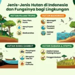 Jenis-Jenis Hutan di Indonesia dan Fungsinya bagi Lingkungan (ft.istimewa)