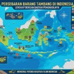 Persebaran Barang Tambang di Indonesia Lengkap dengan Daerah Penghasilnya (AiStudio)