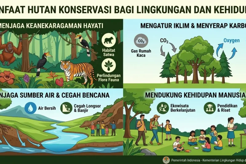 Manfaat Hutan Konservasi bagi Lingkungan dan Kehidupan