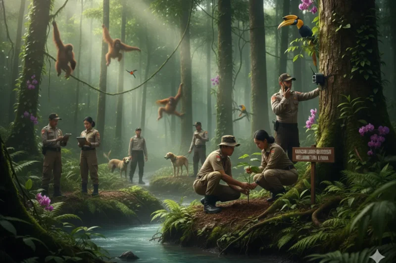 Upaya Pelestarian Hutan Konservasi di Indonesia