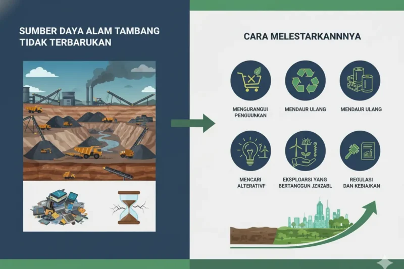 Sumber Daya Alam Tambang yang Tidak Dapat Diperbarui dan Cara Melestarikannya