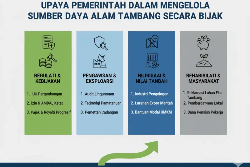 Upaya Pemerintah dalam Mengelola Sumber Daya Alam Tambang Secara Bijak