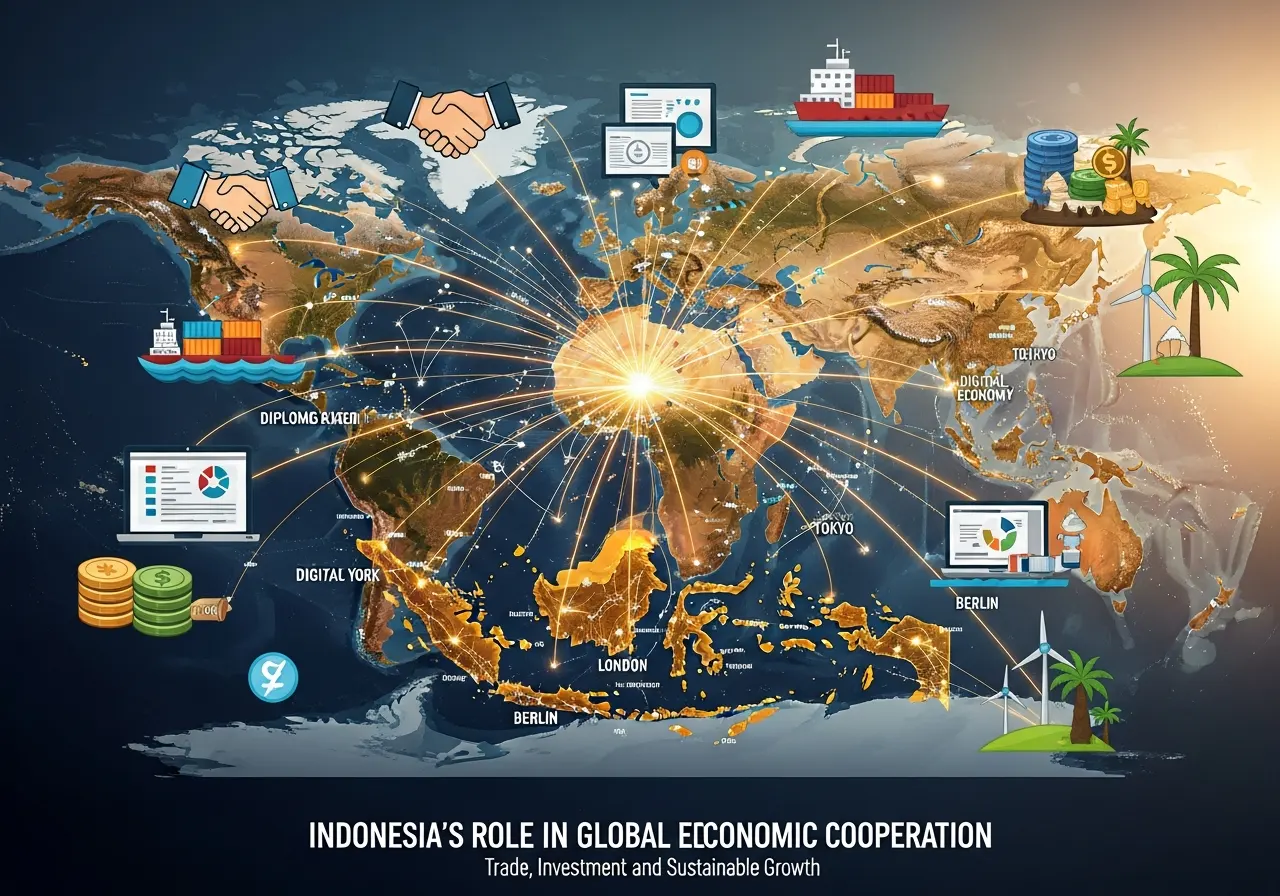 Ekonomi Global dan Dampaknya bagi Perdagangan Indonesia (ft.istimewa)
