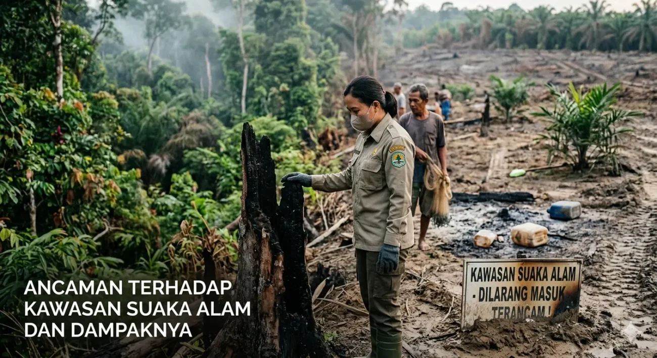Ancaman terhadap Kawasan Suaka Alam dan Dampaknya (ft. IA)