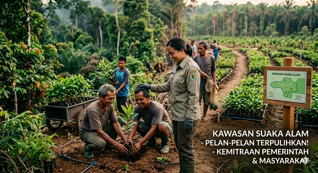 Upaya Pelestarian Kawasan Suaka Alam oleh Pemerintah dan Masyarakat (ft.IA)