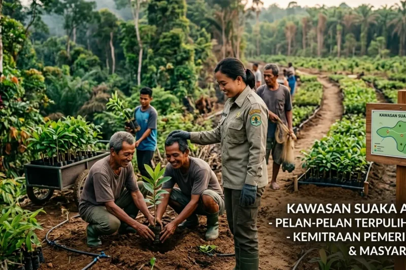 Upaya Pelestarian Kawasan Suaka Alam oleh Pemerintah dan Masyarakat