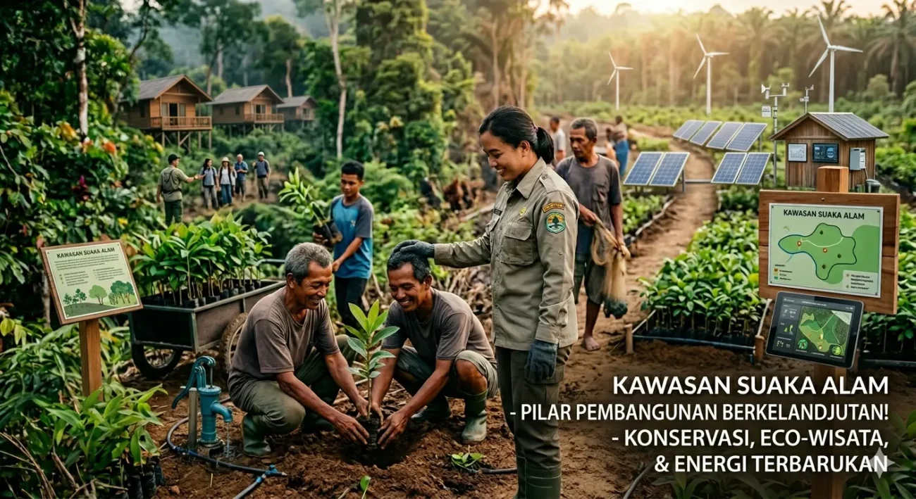 Peran Kawasan Suaka Alam dalam Pembangunan Berkelanjutan (ft.IA)