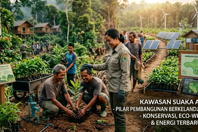 Peran Kawasan Suaka Alam dalam Pembangunan Berkelanjutan