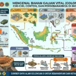Mengenal Bahan Galian Vital: Ciri-Ciri, Contoh, dan Persebarannya di Indonesia (AiStudio)