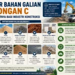 Daftar Bahan Galian Golongan C dan Manfaatnya bagi Industri Konstruksi (AiStudio)