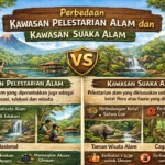 Perbedaan Kawasan Pelestarian Alam dan Kawasan Suaka Alam (ft.iA)