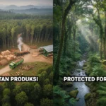 Perbedaan Hutan Produksi dengan Hutan Lindung (ft.istimewa)