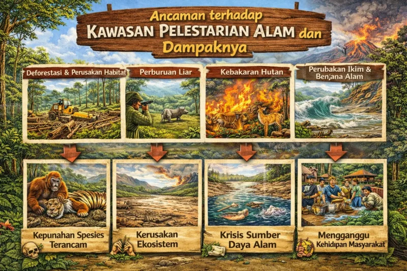 Ancaman terhadap Kawasan Pelestarian Alam dan Dampaknya