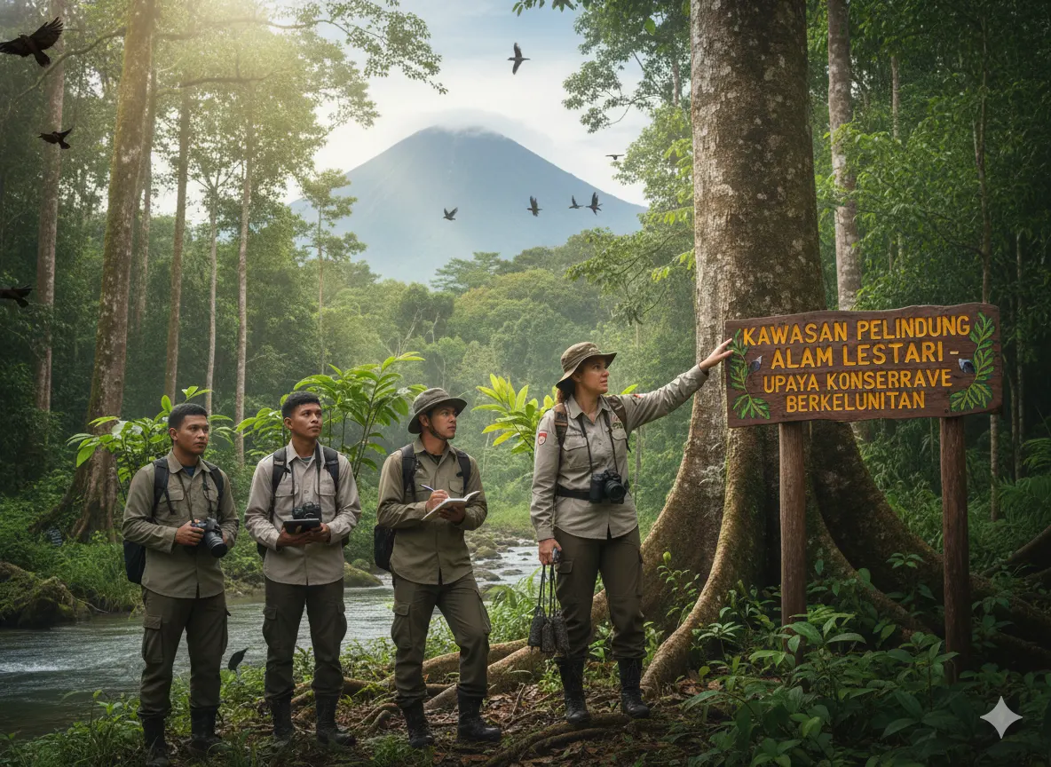 Upaya Pelestarian Kawasan Pelestarian Alam secara Berkelanjutan (ft.IA)