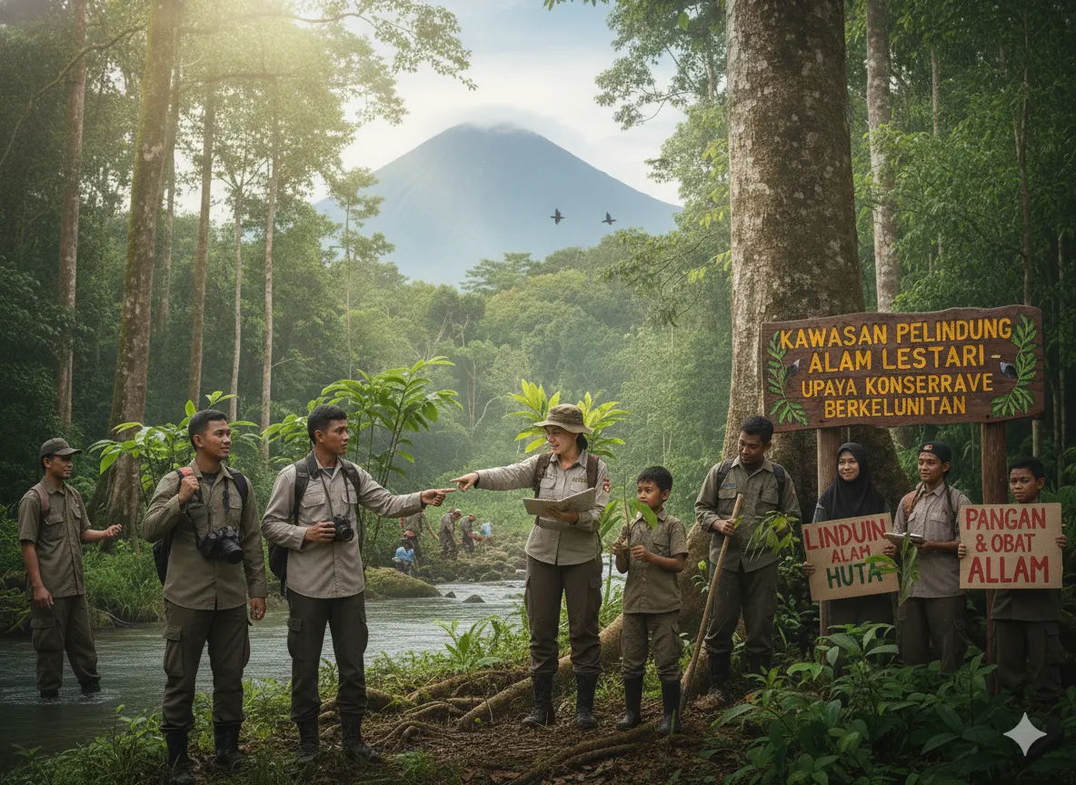 Kawasan Pelestarian Alam sebagai Penyangga Kehidupan (ft.IA)