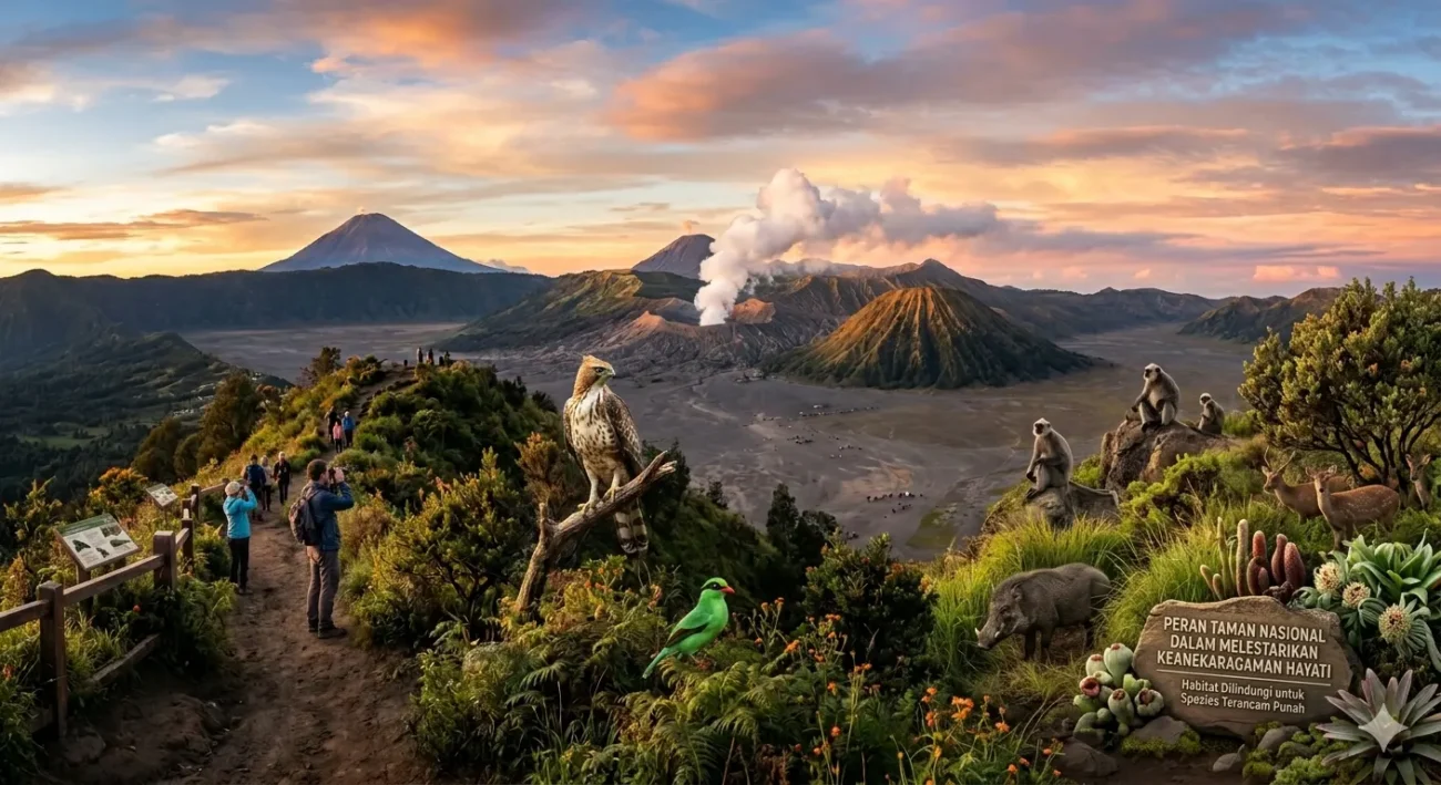 Peran Taman Nasional dalam Melestarikan Keanekaragaman Hayati (ft.IA)