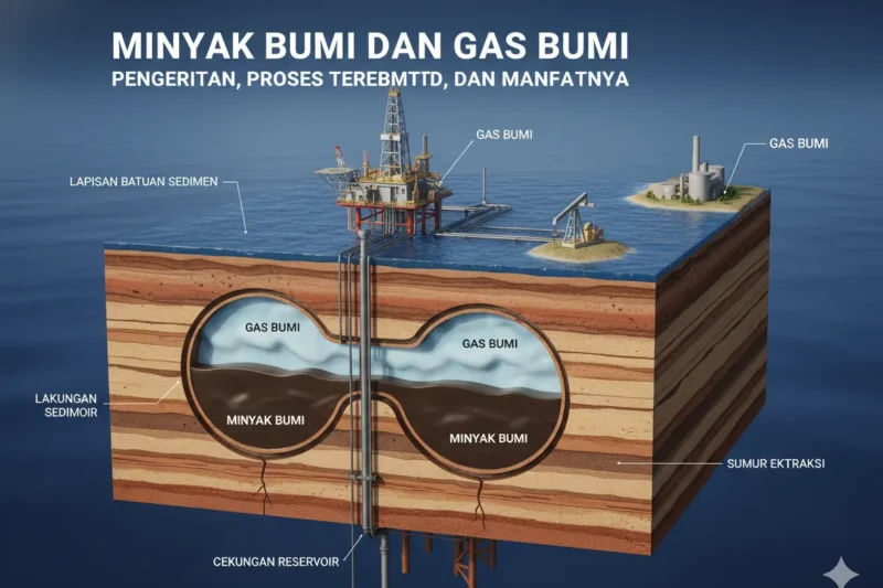 Minyak Bumi dan Gas Bumi: Pengertian, Proses Terbentuk, dan Manfaatnya