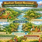 Manfaat Taman Nasional bagi Lingkungan dan Kehidupan Masyarakat (ft.IA)